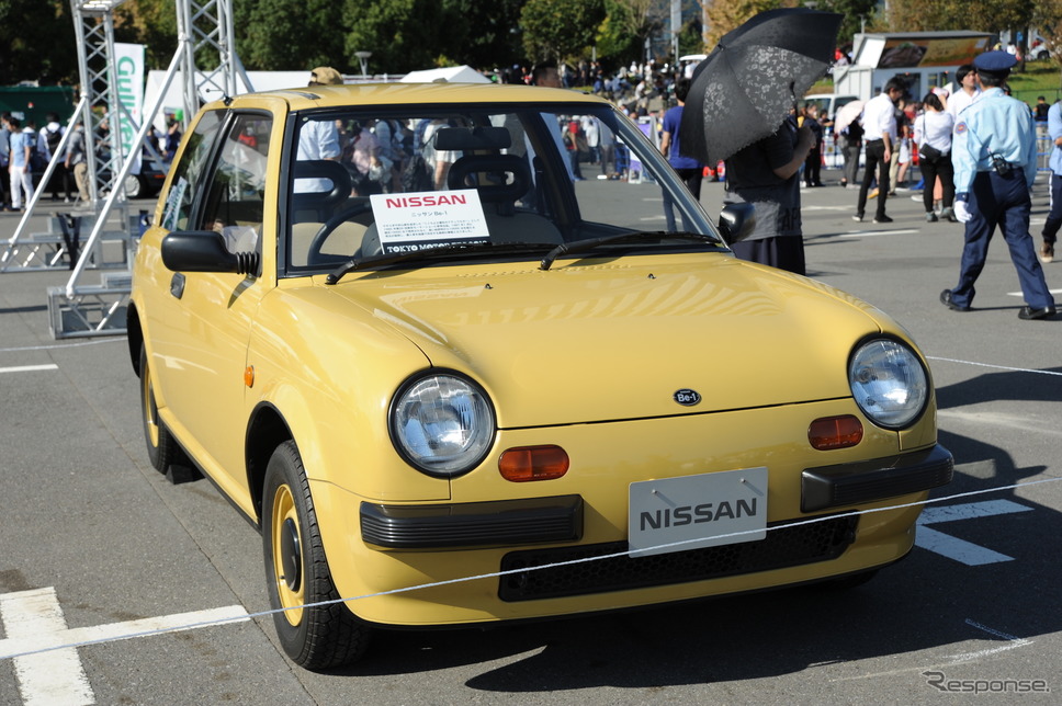 日産Be-1（東京モーターフェス2018、バック to the バブル！）《撮影 安藤貴史》