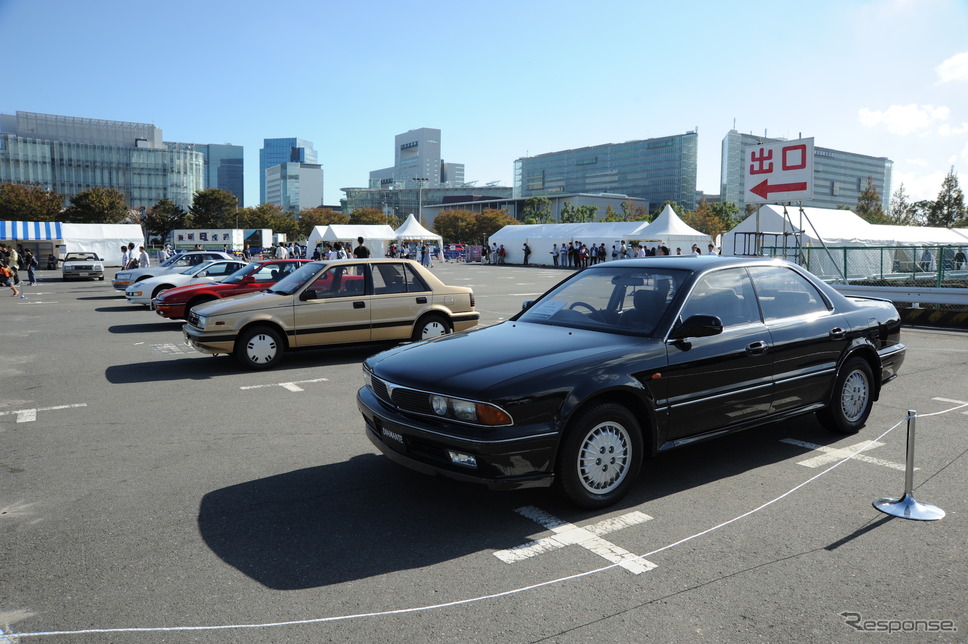 三菱ディアマンテ (1992年。東京モーターフェス2018、バック to the バブル！）《撮影 安藤貴史》