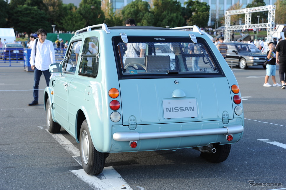 日産PAO キャンバストップ（東京モーターフェス2018、バック to the バブル！）《撮影 安藤貴史》