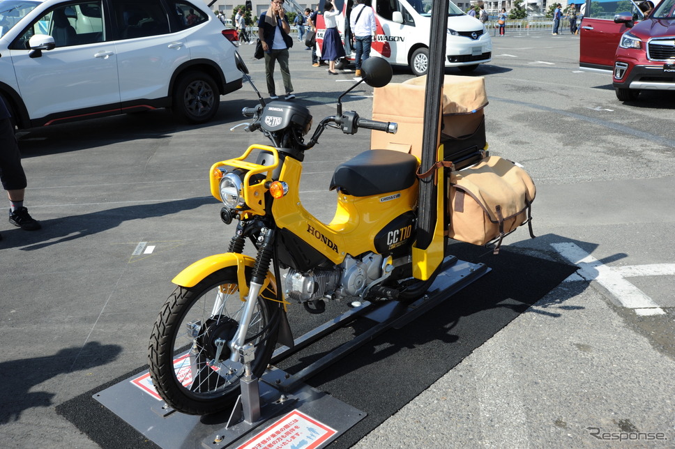 ホンダ・クロスカブ110（アウトドア車両展示、東京モーターフェス2018）《撮影 安藤貴史》