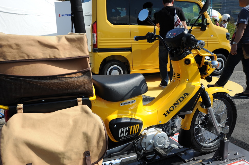 ホンダ・クロスカブ110（アウトドア車両展示、東京モーターフェス2018）《撮影 安藤貴史》