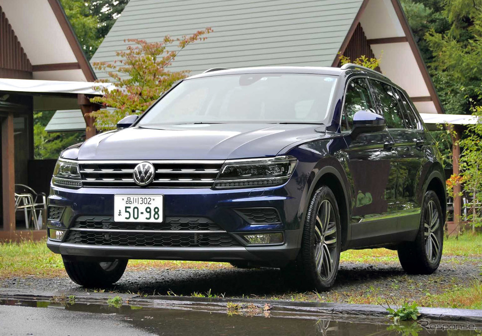 VW ティグアン TDI撮影　中村孝仁