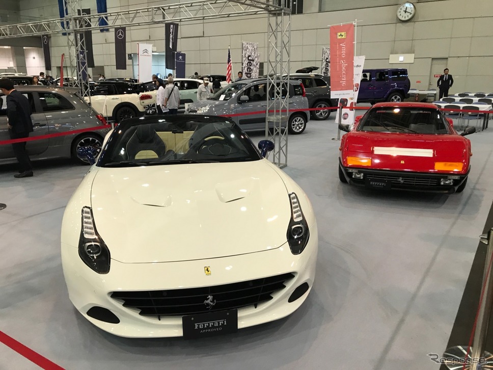 オートスペチアーレは静岡のフェラーリディーラー.。クラシケ取得済みの512BBiは特に人気を集めていた。《撮影 中込健太郎》