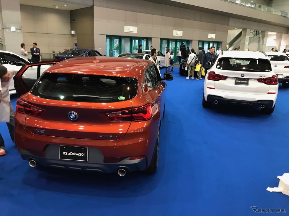 BMW、1、2シリーズにはかなり現実的なまなざしが注がれていたようだった。《撮影 中込健太郎》