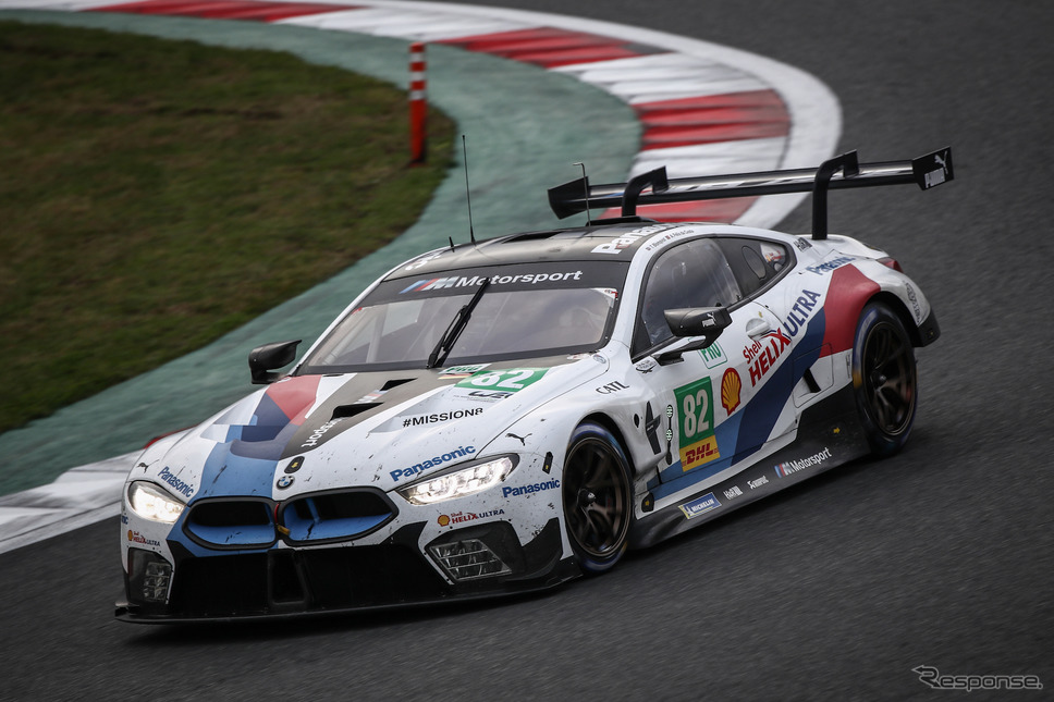 LMGTE-Proクラス2位の#82 BMW。《撮影 益田和久》