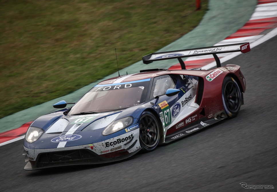 LMGTE-Proクラス3位の#67 フォード。《撮影 益田和久》