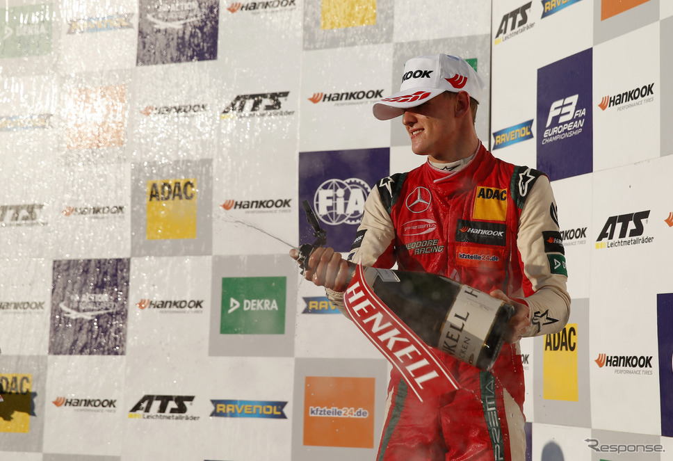ミック・シューマッハがF3欧州王座を獲得。《写真提供 FIA F3 European Championship》