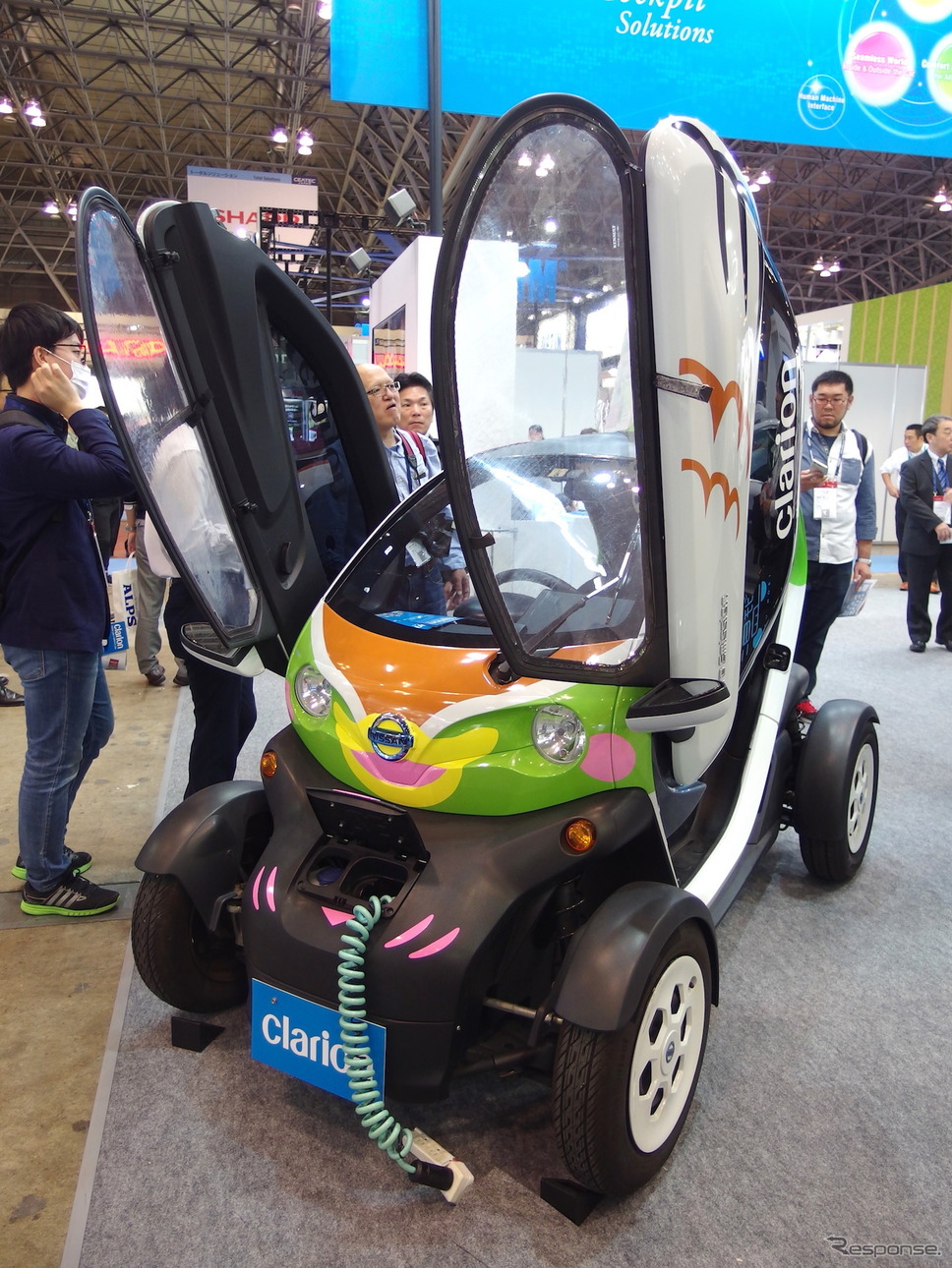 クラリオン/日産自動車(CEATEC JAPAN 2018)《撮影 高木啓》
