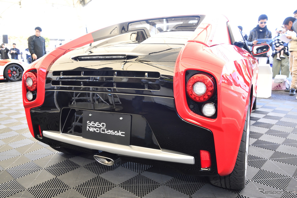 SUPER GT 第7戦、ホンダブースに2仕様の S660 を展示《撮影 雪岡直樹》