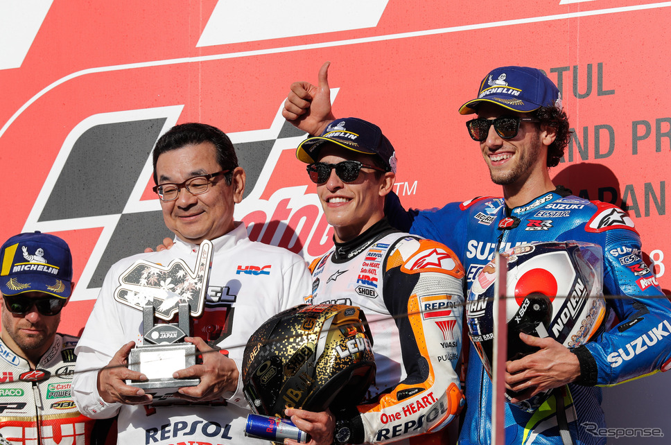 MotoGP 日本GP表彰台