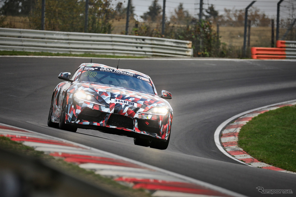 VLN耐久選手権を走った「GAZOO Racing A90」(トヨタ スープラ 新型)《APOLLO NEWS SERVICE》