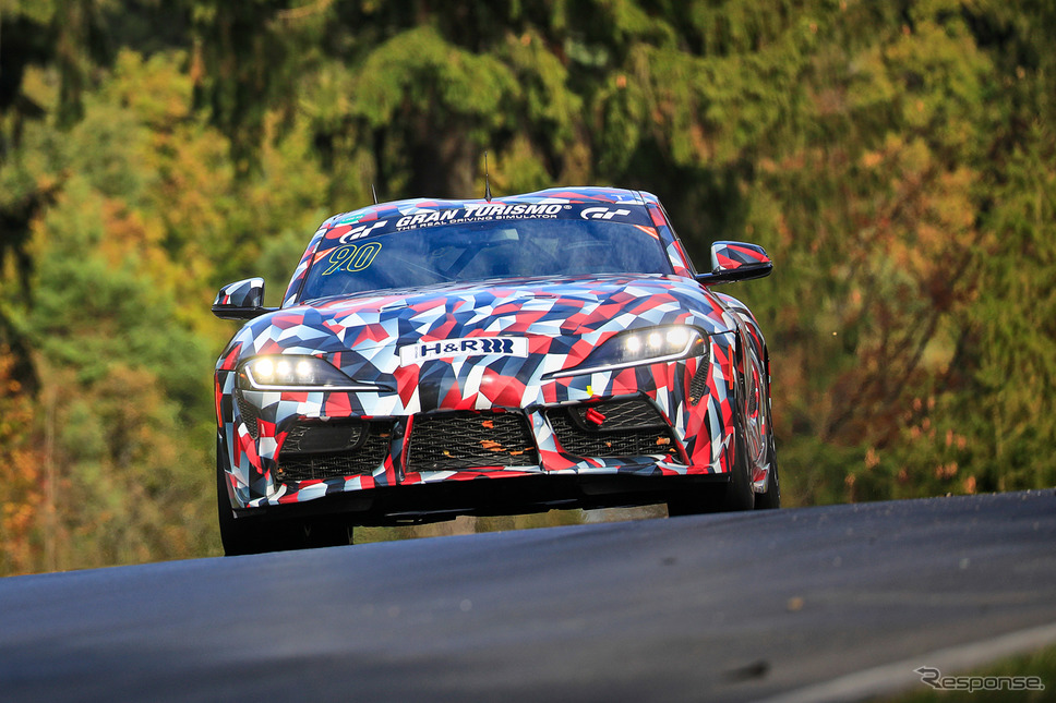 VLN耐久選手権を走った「GAZOO Racing A90」(トヨタ スープラ 新型)《APOLLO NEWS SERVICE》