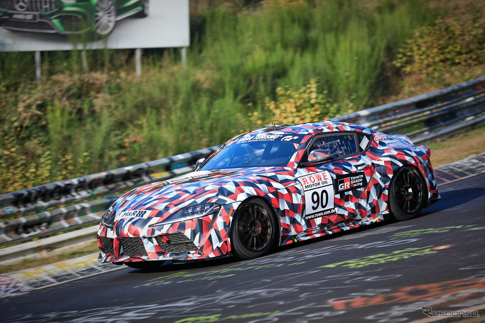 VLN耐久選手権を走った「GAZOO Racing A90」(トヨタ スープラ 新型)《APOLLO NEWS SERVICE》