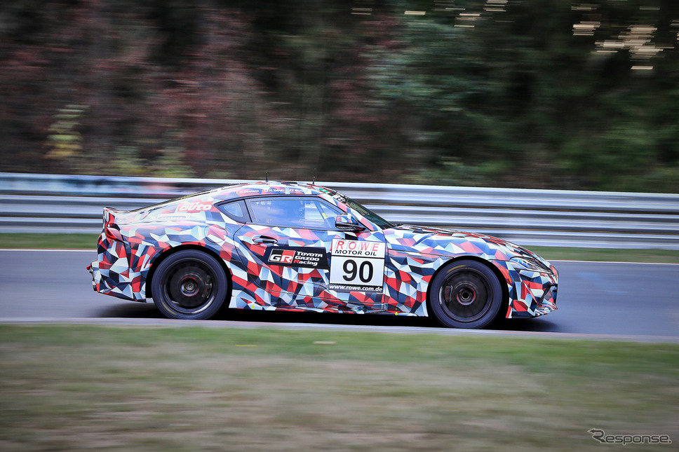 VLN耐久選手権を走った「GAZOO Racing A90」(トヨタ スープラ 新型)《APOLLO NEWS SERVICE》