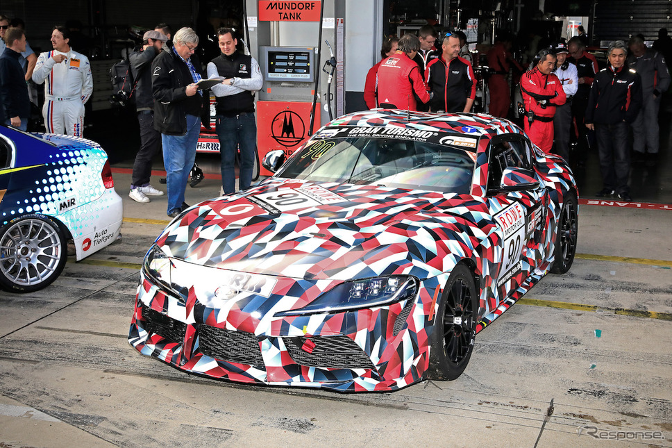 VLN耐久選手権を走った「GAZOO Racing A90」(トヨタ スープラ 新型)《APOLLO NEWS SERVICE》
