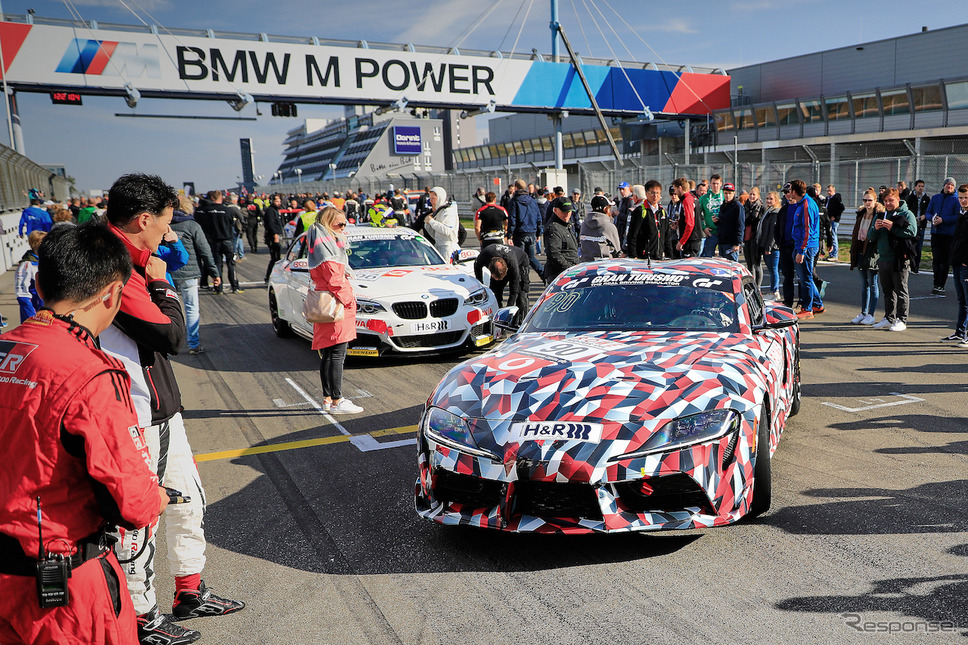 VLN耐久選手権を走った「GAZOO Racing A90」(トヨタ スープラ 新型)《APOLLO NEWS SERVICE》