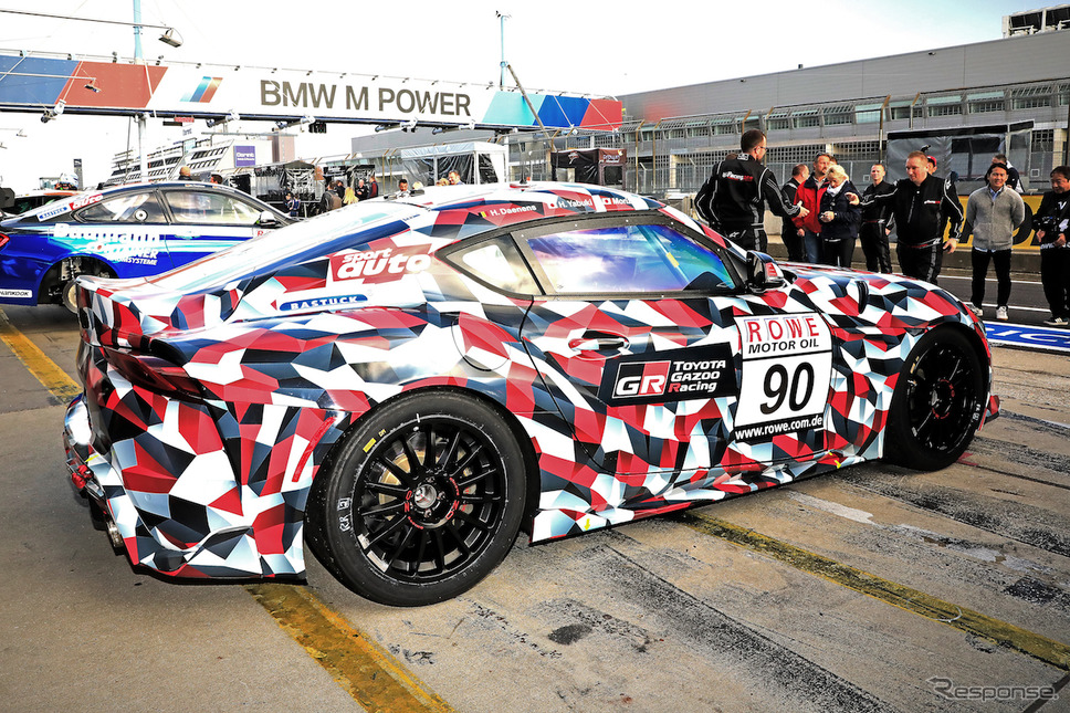 VLN耐久選手権を走った「GAZOO Racing A90」(トヨタ スープラ 新型)《APOLLO NEWS SERVICE》
