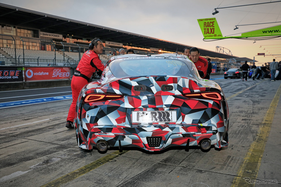 VLN耐久選手権を走った「GAZOO Racing A90」(トヨタ スープラ 新型)《APOLLO NEWS SERVICE》