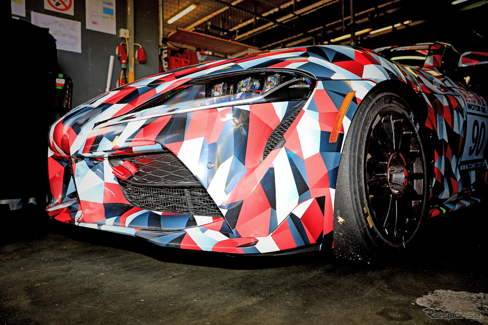 VLN耐久選手権を走った「GAZOO Racing A90」(トヨタ スープラ 新型)《APOLLO NEWS SERVICE》