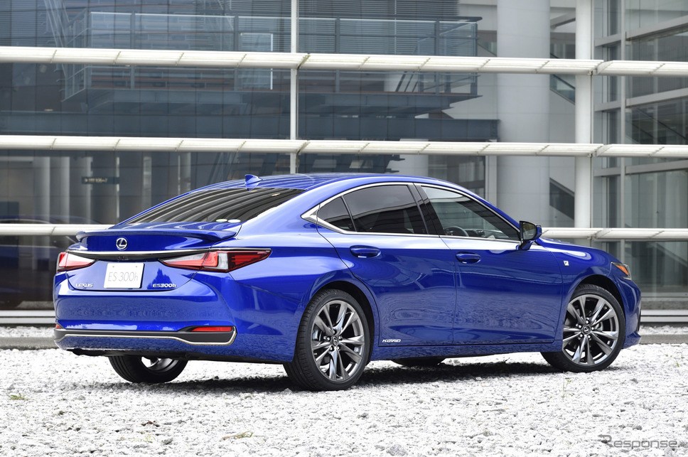 レクサス ES 新型(ES300h F SPORT)《撮影 雪岡直樹》