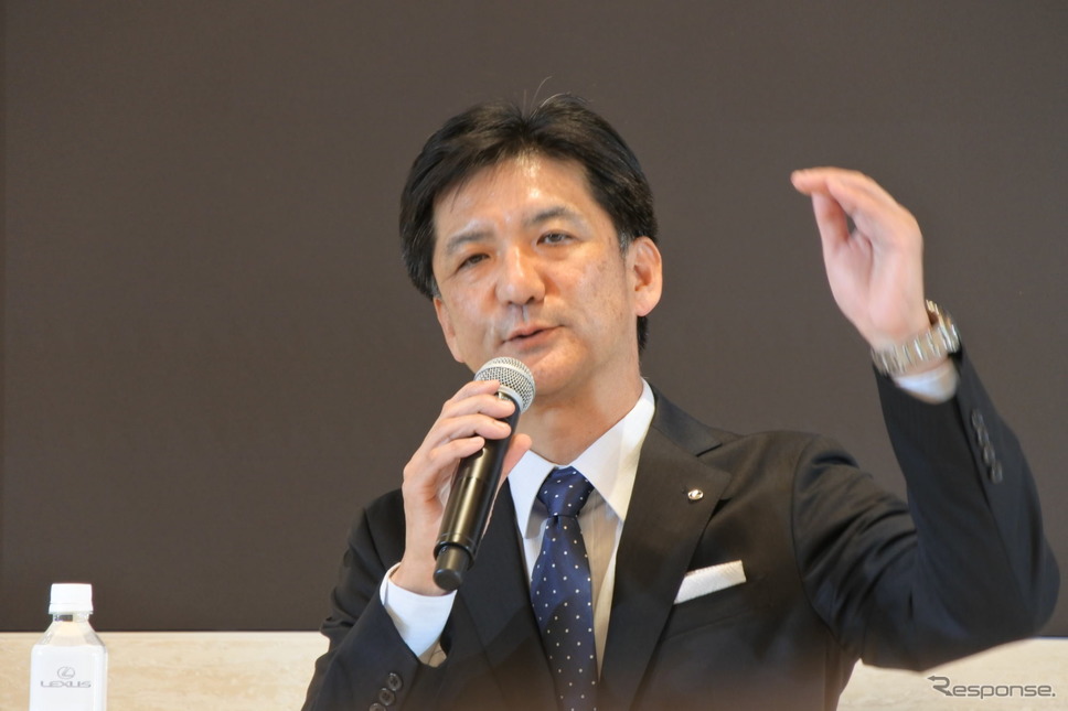 レクサスインターナショナル 榊原康裕 チーフエンジニア《撮影 小松哲也》
