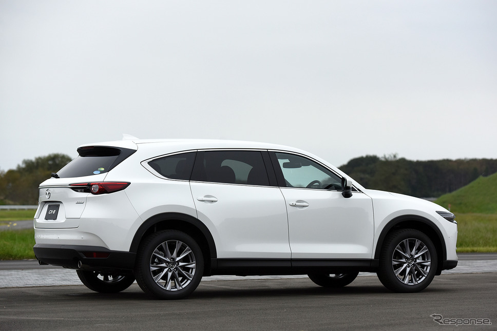 マツダ CX-8 改良新型《撮影 中野英幸》