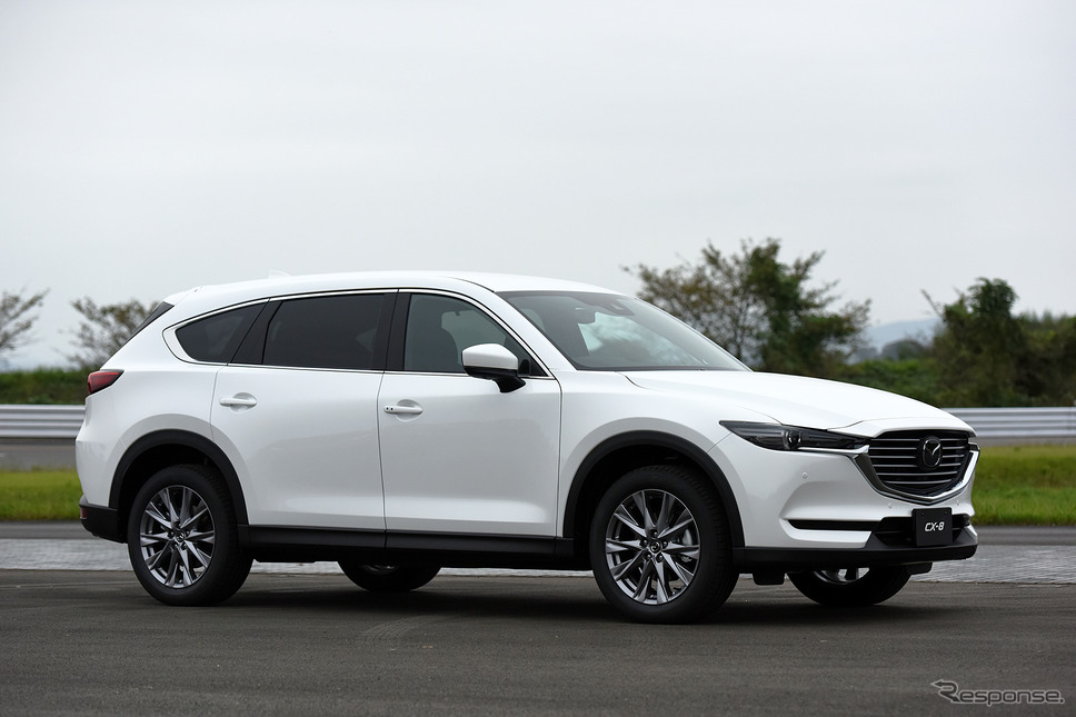 マツダ CX-8 改良新型《撮影 中野英幸》