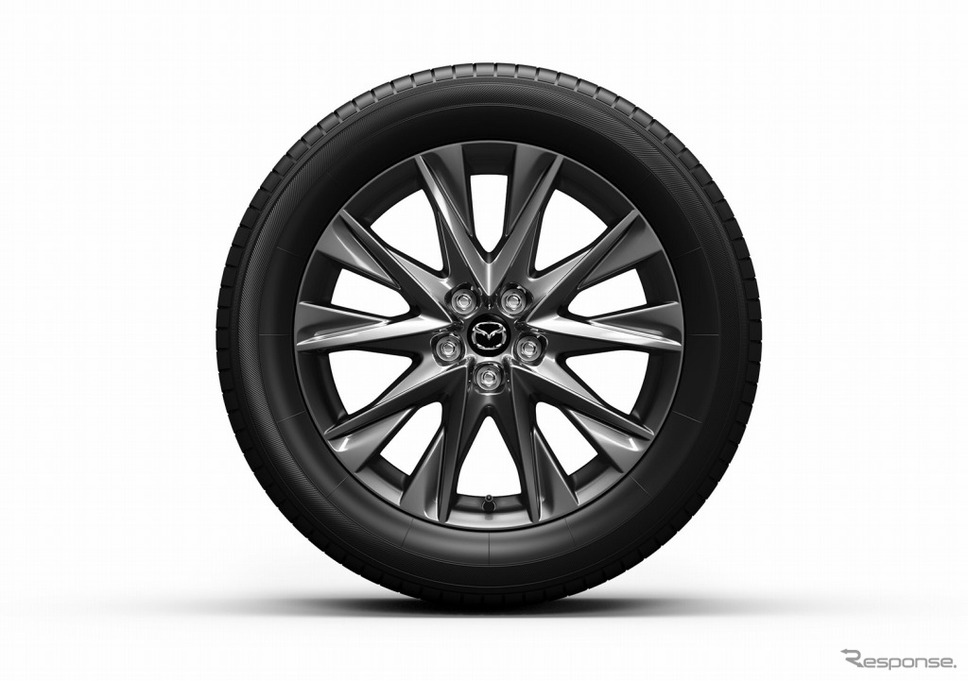 マツダ CX-8 XD Lパッケージ専用19インチアルミホイール（高輝度ダーク塗装）