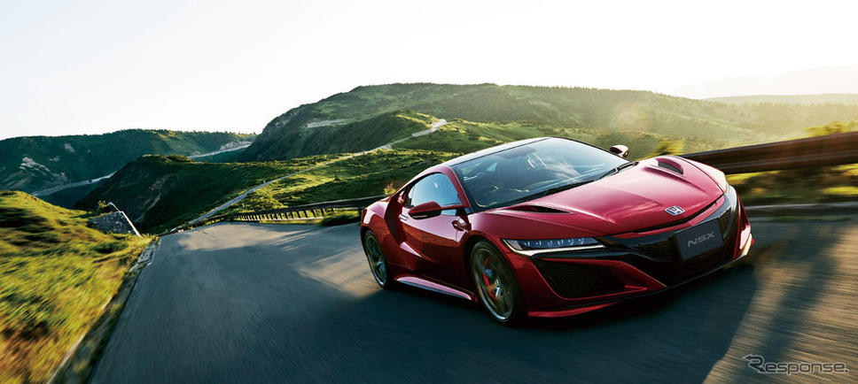 ホンダ NSX 走行イメージ(フロント)