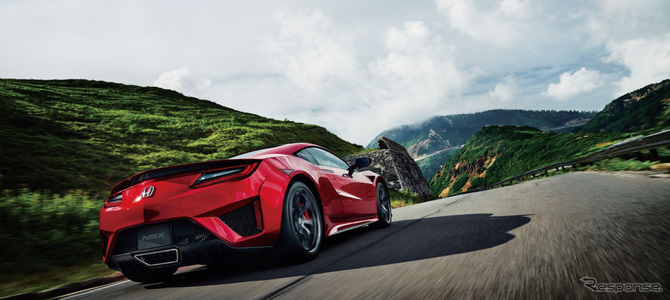 ホンダ NSX 走行イメージ(リア)