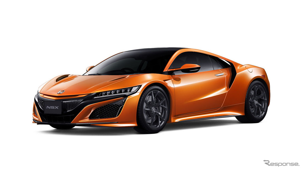 ホンダ NSX ボディカラー 新色 サーマルオレンジ・パール