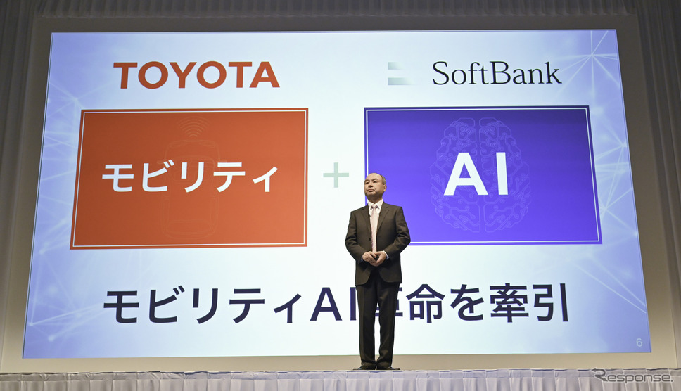ソフトバンクグループ孫正義代表《写真 トヨタ自動車》