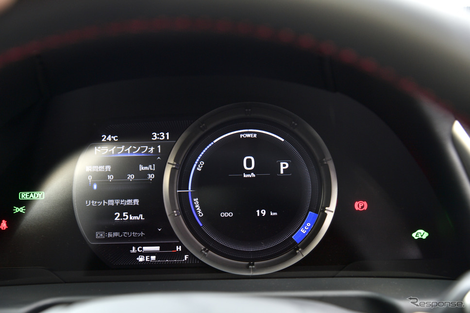 レクサス ES 新型(ES300h F SPORT)《撮影 雪岡直樹》