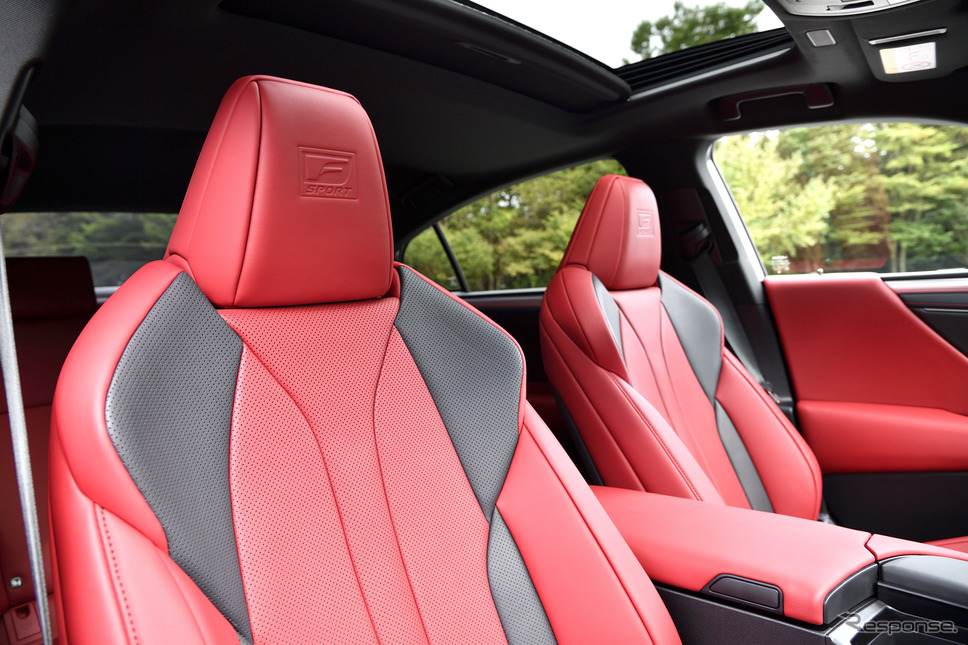 レクサス ES 新型(ES300h F SPORT)《撮影 雪岡直樹》