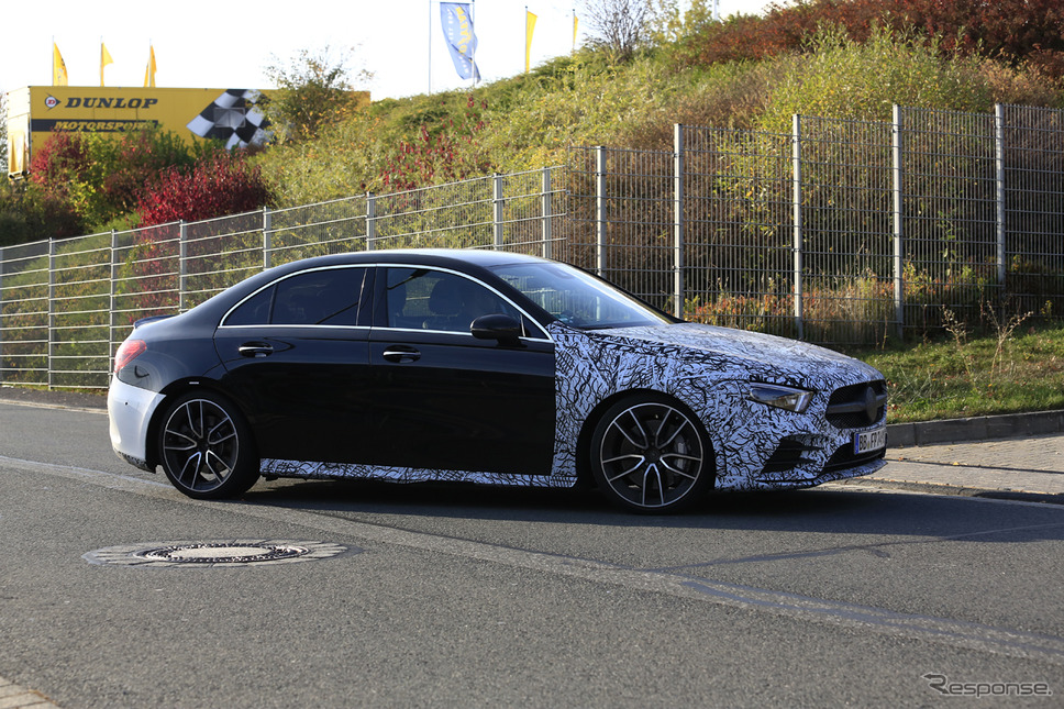 メルセデスAMG A35 セダンスクープ写真《APOLLO NEWS SERVICE》