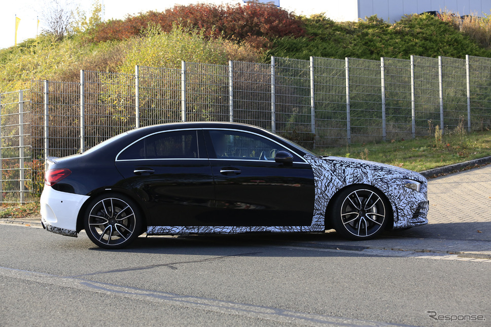 メルセデスAMG A35 セダンスクープ写真《APOLLO NEWS SERVICE》
