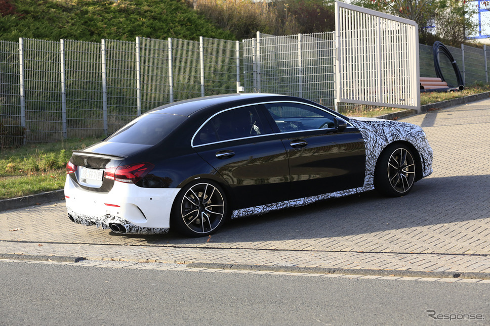 メルセデスAMG A35 セダンスクープ写真《APOLLO NEWS SERVICE》