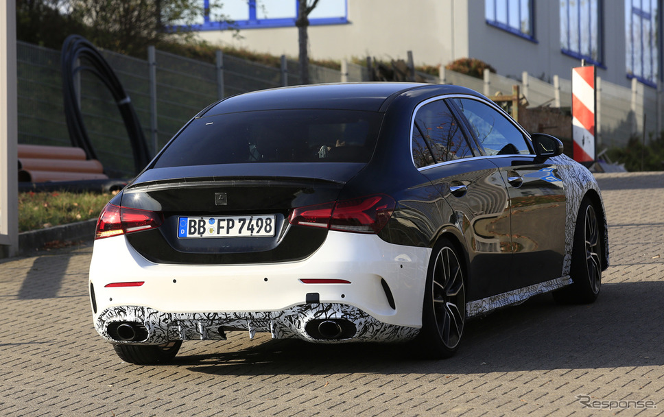 メルセデスAMG A35 セダンスクープ写真《APOLLO NEWS SERVICE》
