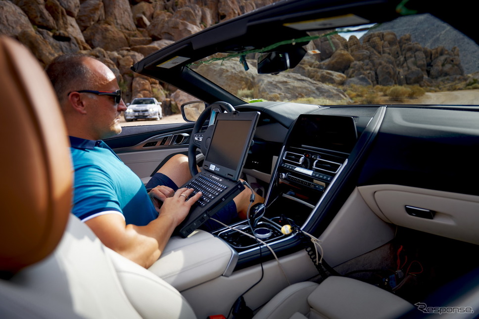 BMW8シリーズカブリオレ新型のプロトタイプ