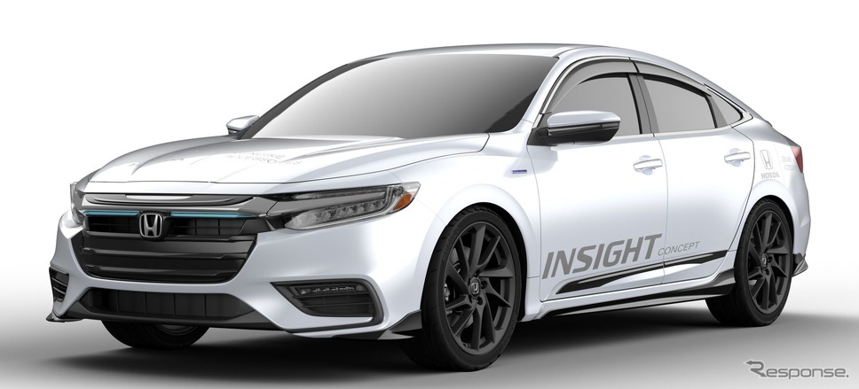 ホンダ インサイト 新型、早くもカスタマイズ…SEMA 2018で発表へ