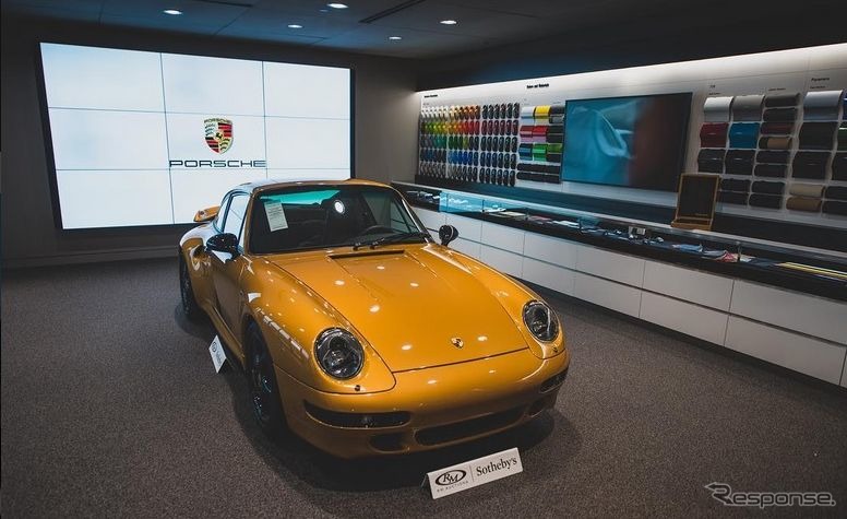 20年ぶりに1台のみ生産されたポルシェ 911 ターボ(993型)(画像:RMサザビーズ)