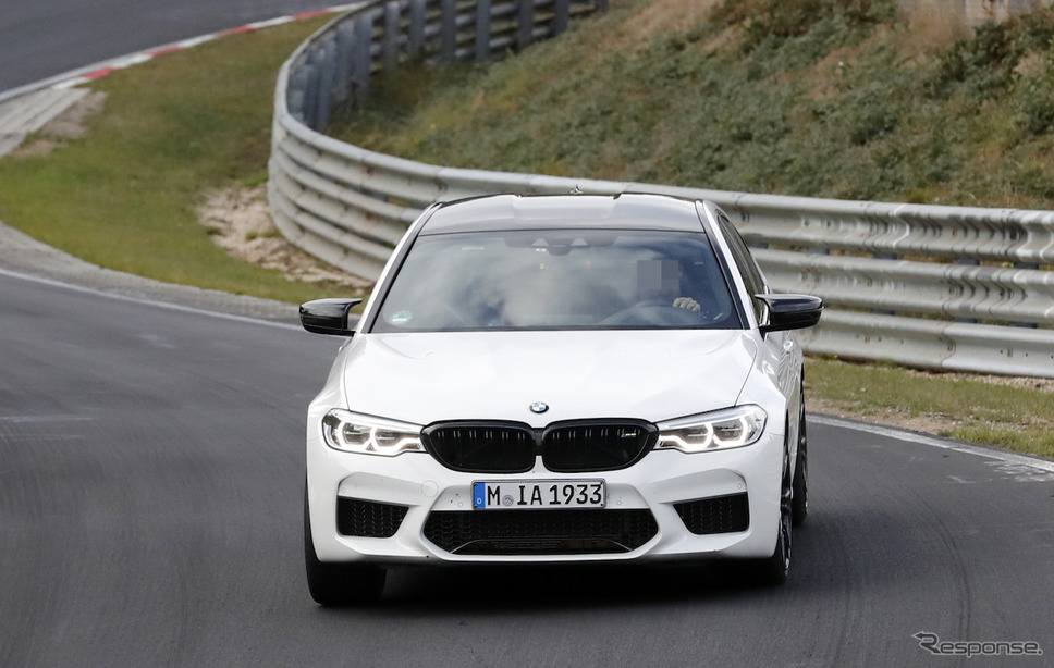 BMW M5 CS スクープ写真《APOLLO NEWS SERVICE》