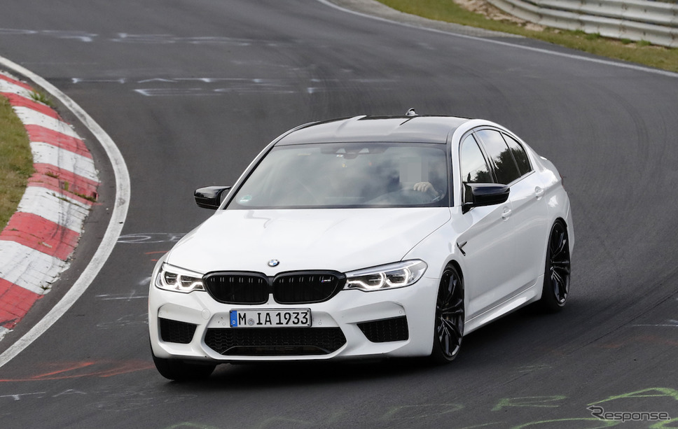 BMW M5 CS スクープ写真《APOLLO NEWS SERVICE》
