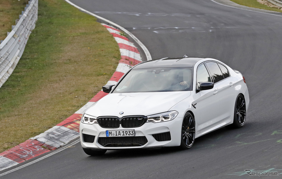 BMW M5 CS スクープ写真《APOLLO NEWS SERVICE》