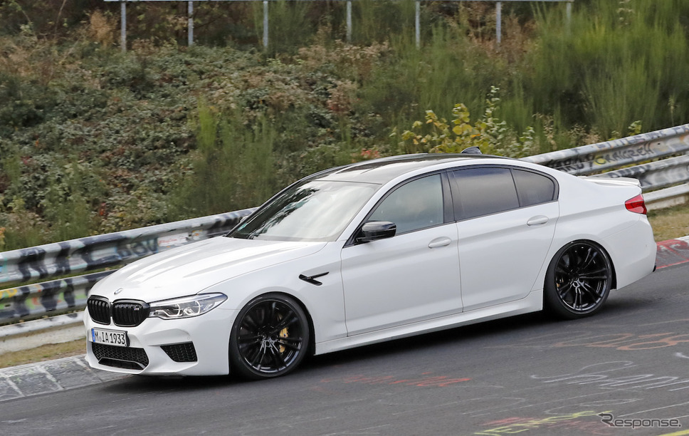 BMW M5 CS スクープ写真《APOLLO NEWS SERVICE》