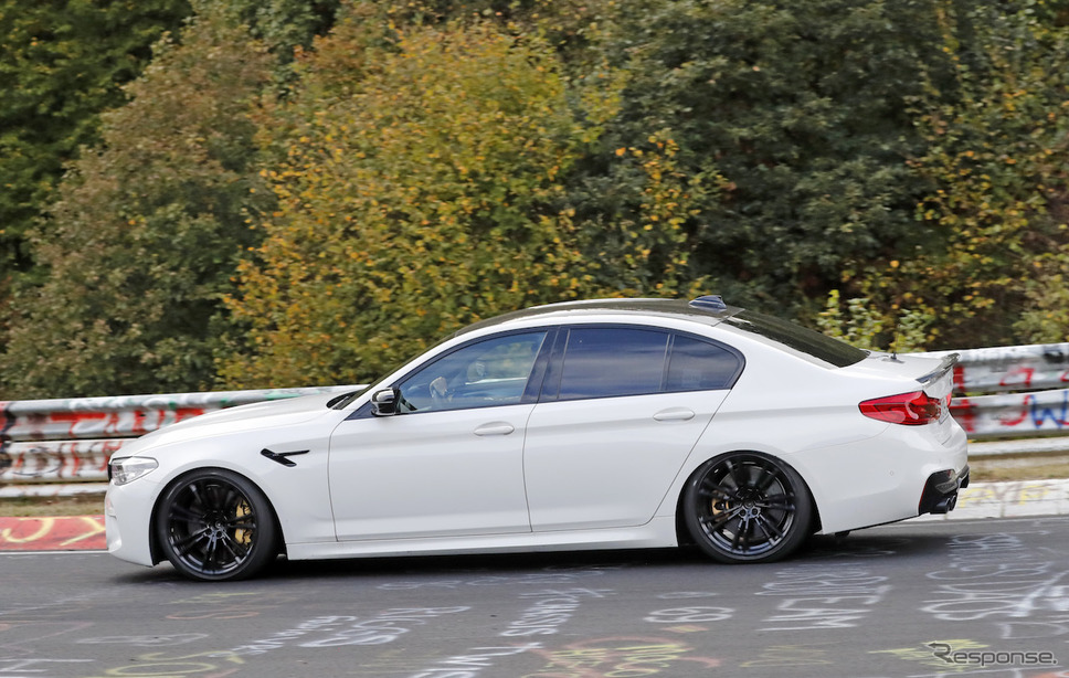 BMW M5 CS スクープ写真《APOLLO NEWS SERVICE》