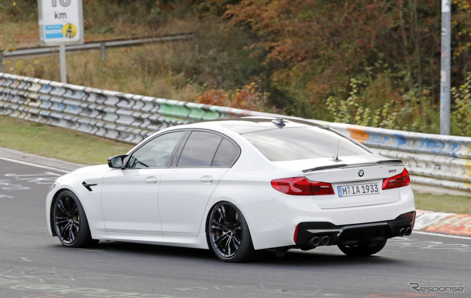 BMW M5 CS スクープ写真《APOLLO NEWS SERVICE》