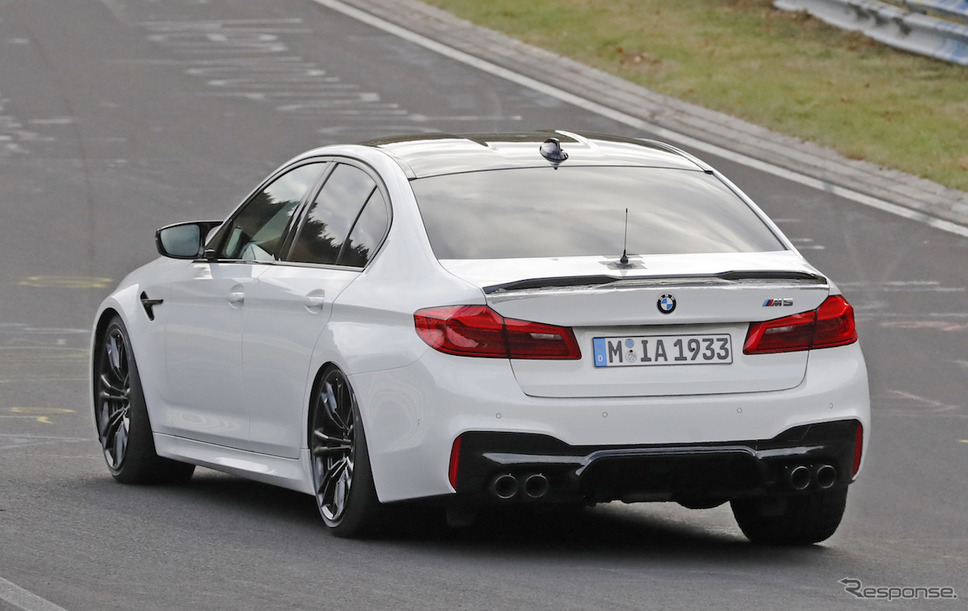 BMW M5 CS スクープ写真《APOLLO NEWS SERVICE》