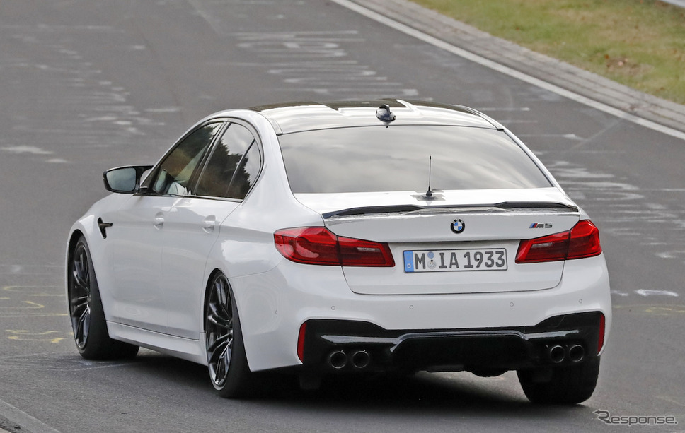 BMW M5 CS スクープ写真《APOLLO NEWS SERVICE》