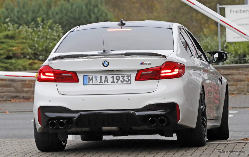 BMW M5 CS スクープ写真《APOLLO NEWS SERVICE》